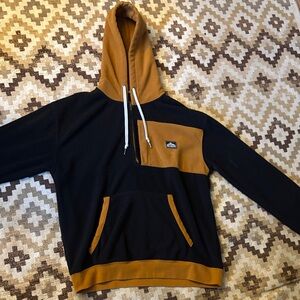 Black & Beige west 49 hoodie